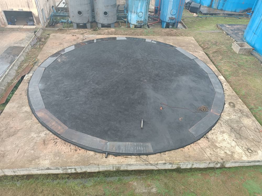 Foundation for water tanks