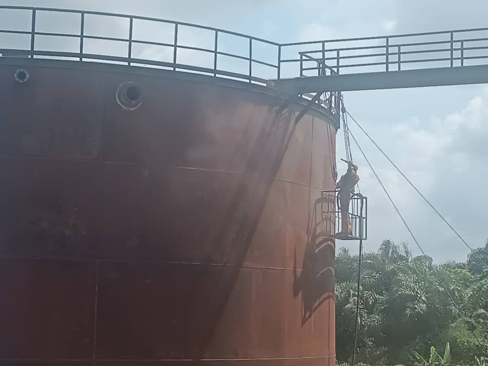 Construction of 2 water tanks